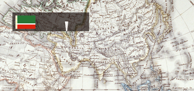 Location of Chechen